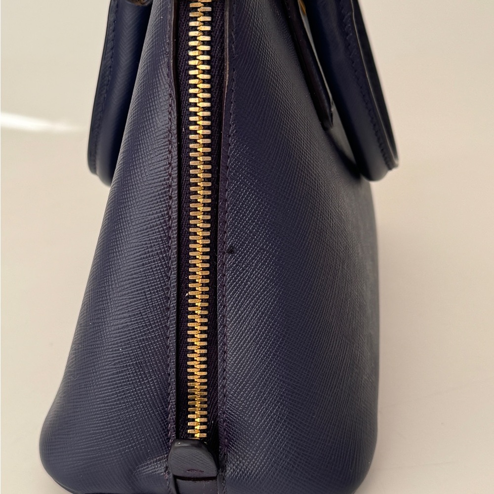 Prada Purple Saffiano Lux Leather Small Promenade Crossbody Bag - Picture 5 of 16